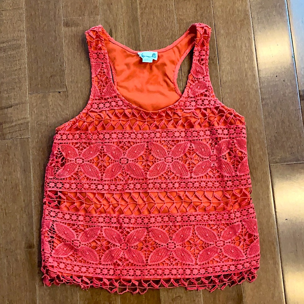 Tikirani lace crop top